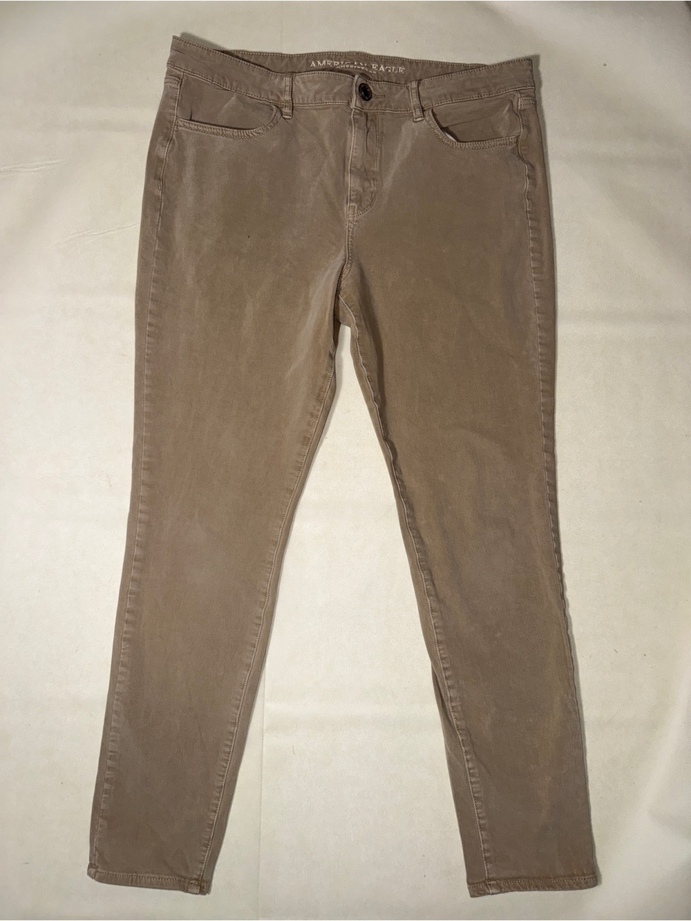 American Eagle Outfitters Women's Taupe Skinny Jeans